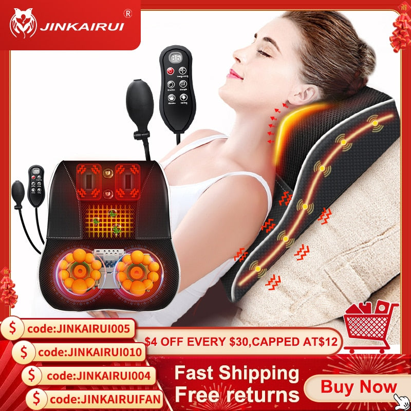 Electric  Head Neck Cervical Traction Body Massager